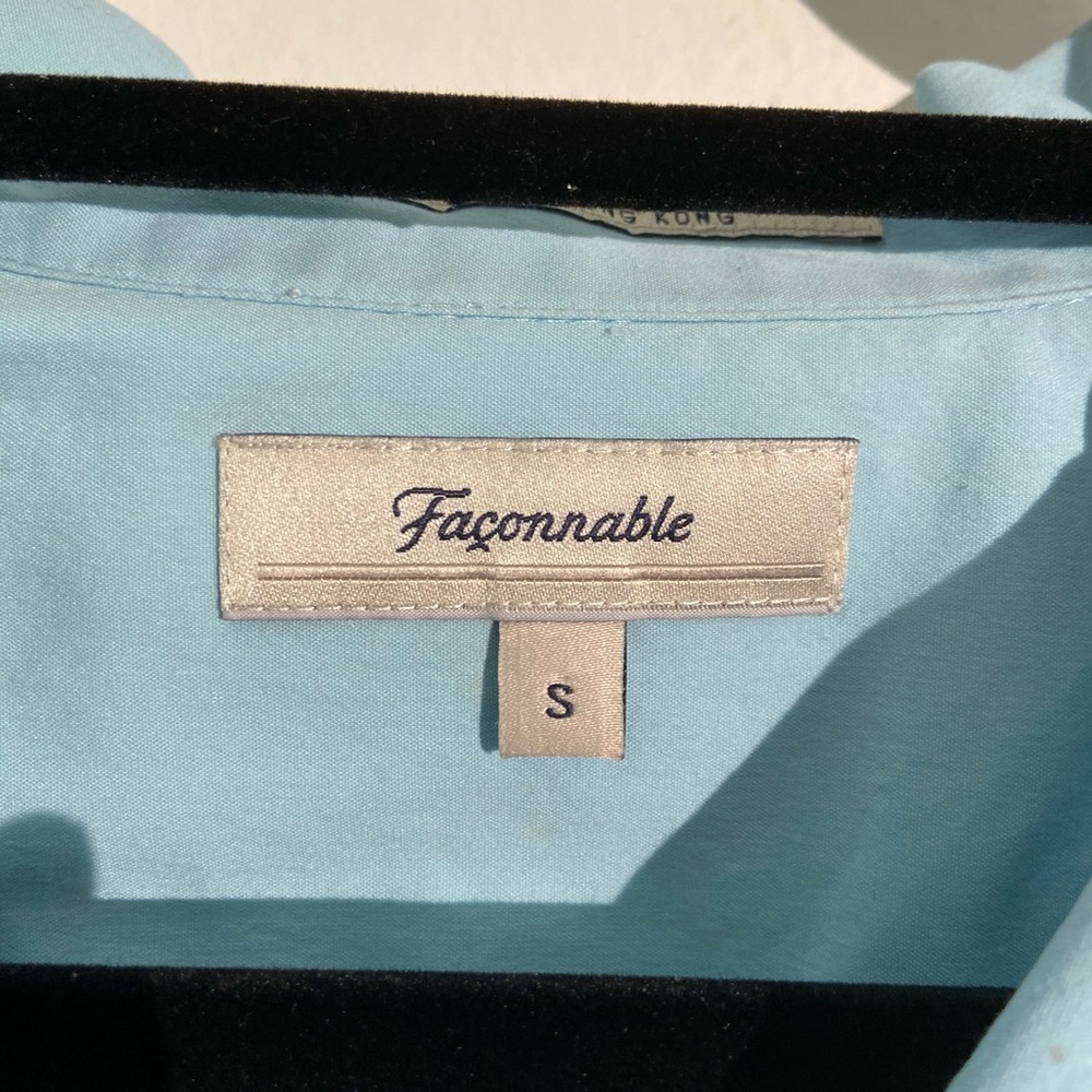 Faconnable Blue Button Down - image 2